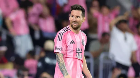 Messi joga hoje pelo Inter Miami. Megan Briggs/Getty Images.