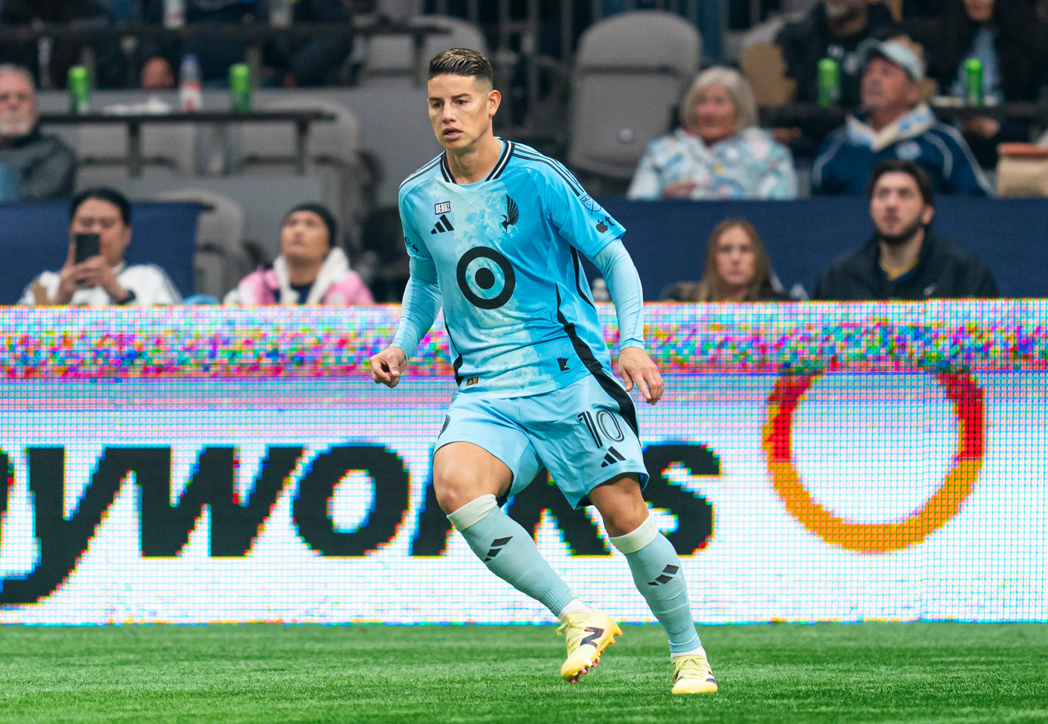 James Rodríguez em ação na MLS. (Foto: Rich Lam/Getty Images)
