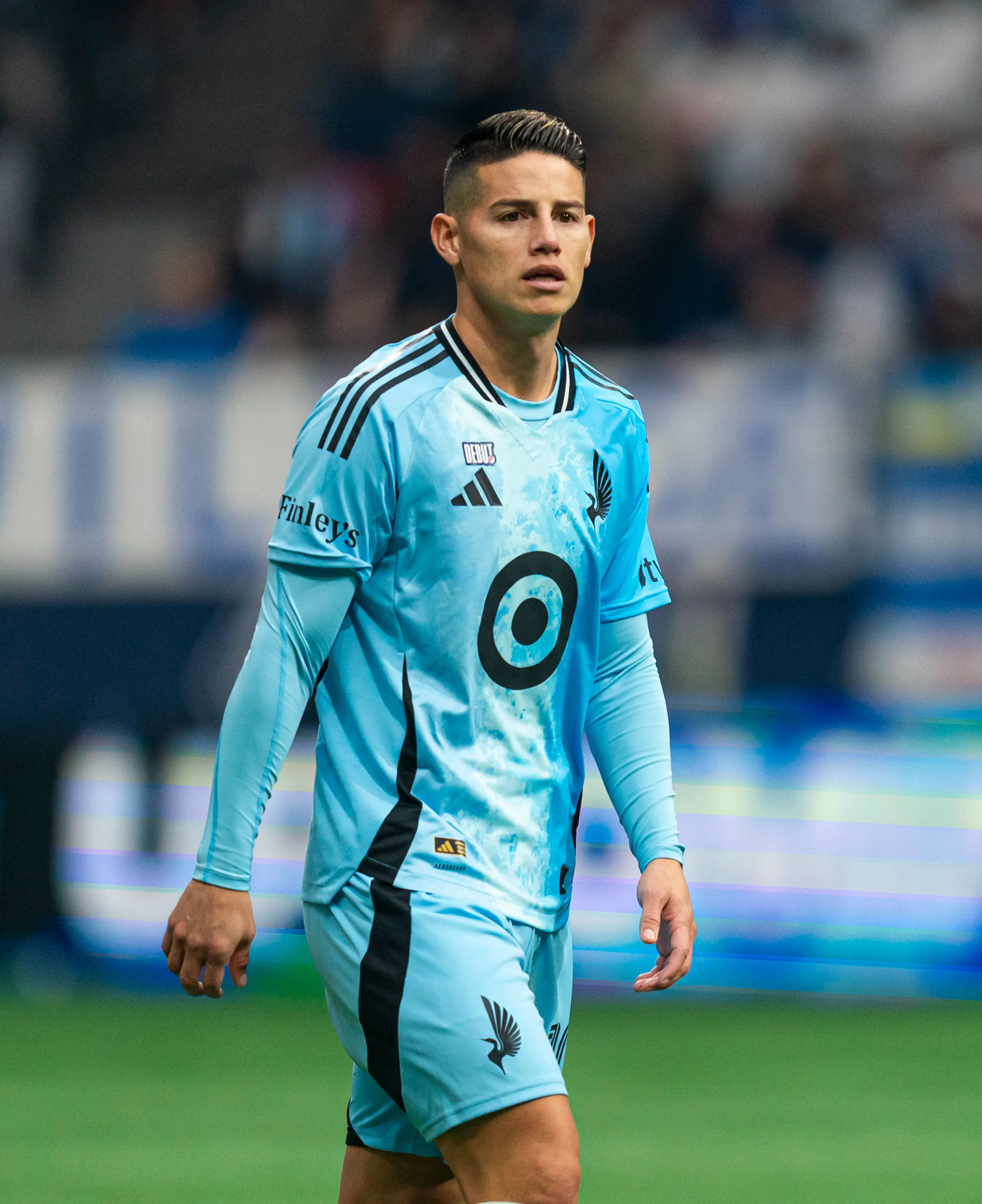 James Rodríguez em campo pelo Minnesota United (Photo by Rich Lam/Getty Images)