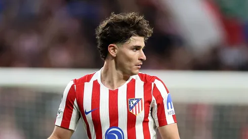 Julián Álvarez em ação pelo Atleti. (Photo by Dan Mullan/Getty Images)