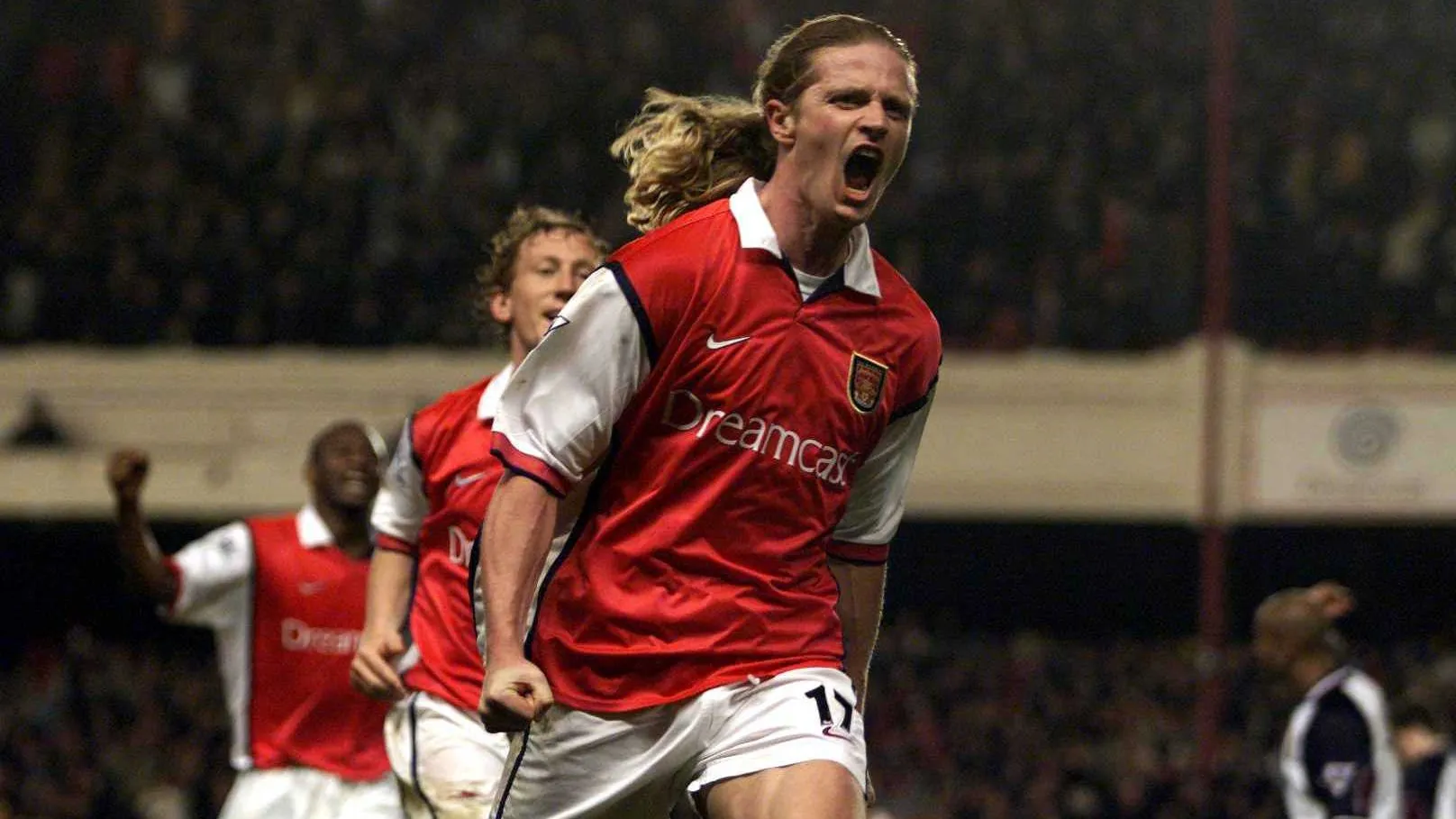 Emmanuel Petit é ídolo do Arsenal. Foto: Laurence Griffiths/ALLSPORT