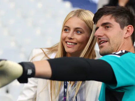 Esposa de Courtois é contra a saída do belga do Real Madrid