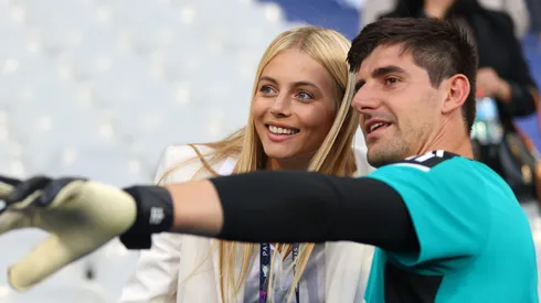 Esposa de Courtis é contra a saída do belga do Real Madrid. Foto: Catherine Ivill/Getty Images