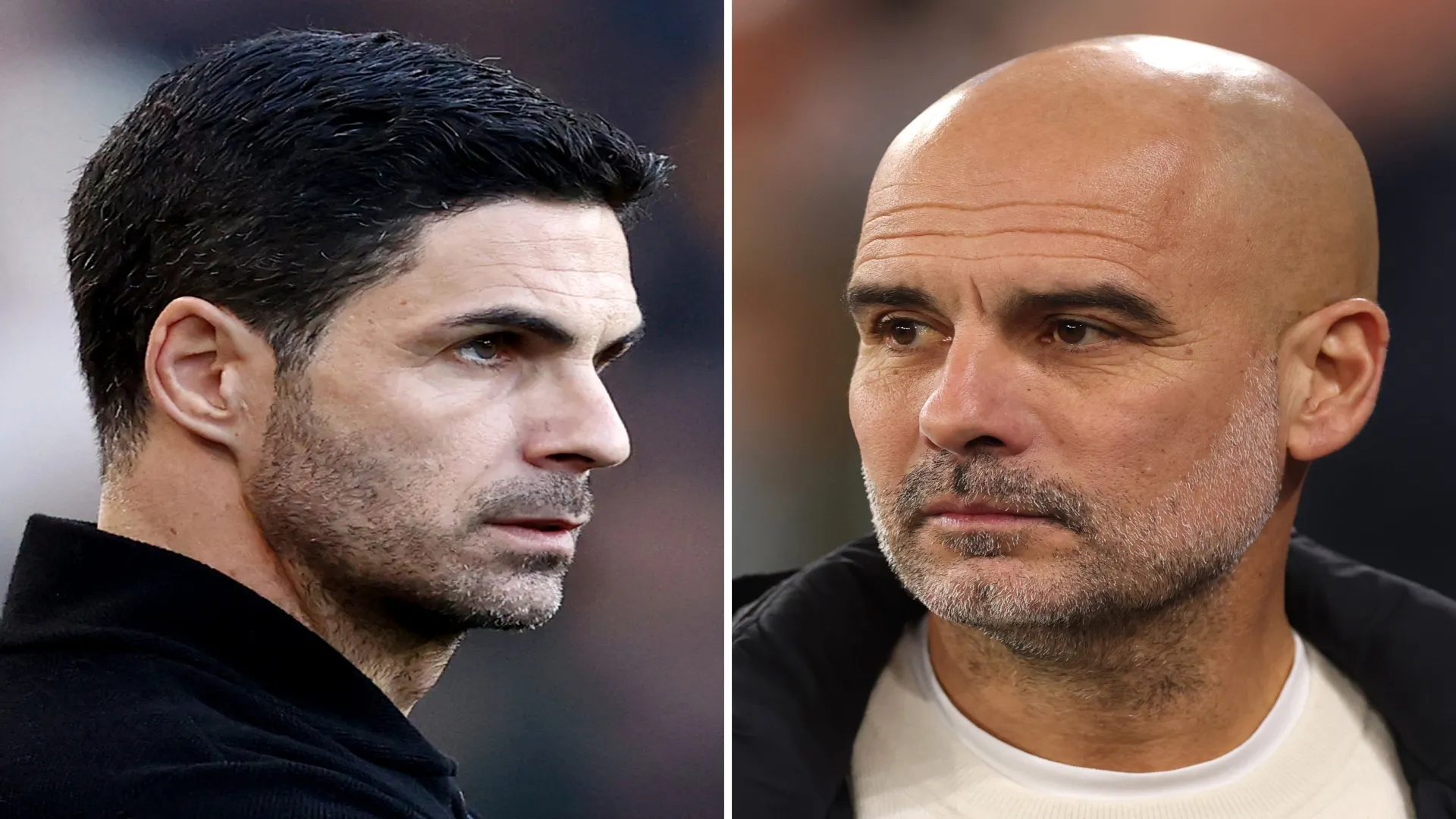 Arteta e Guardiola disputam o título da Premier rodada a rodada – Carl Recine/Getty Images