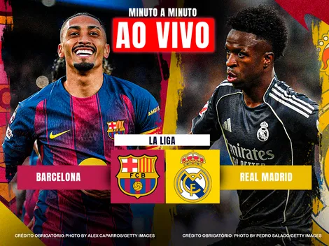 Barcelona x Real Madrid 2x0 - Intervalo - ao vivo