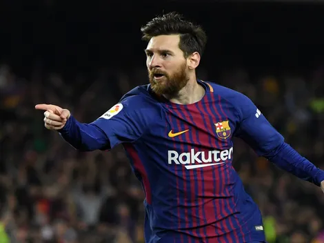 Messi reage à conquista do Barcelona