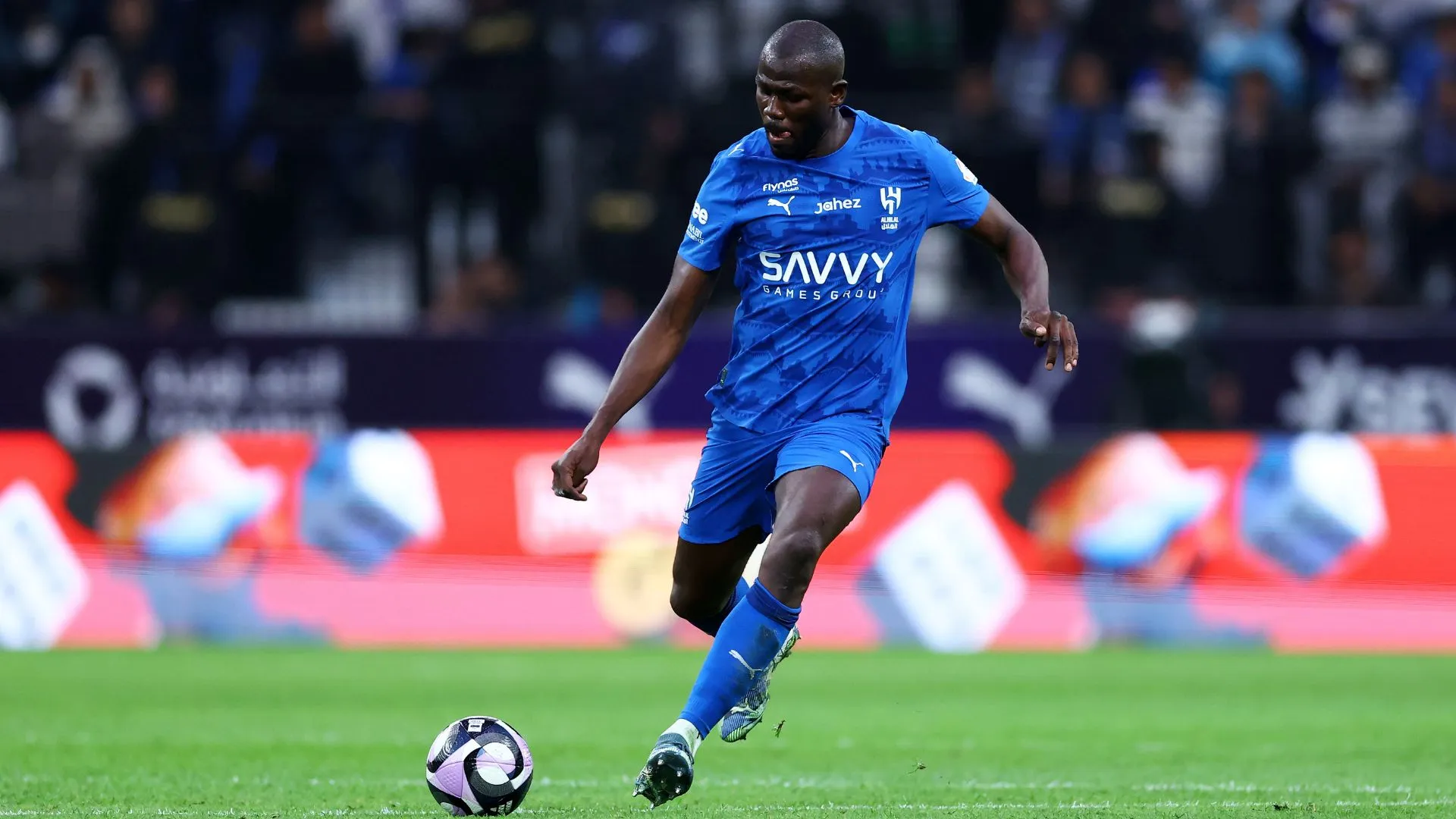 Clássico entre Al-Hilal e Al-Nassr não deve ter Koulibaly em campo (foto: Abdullah Ahmed/Getty Images)