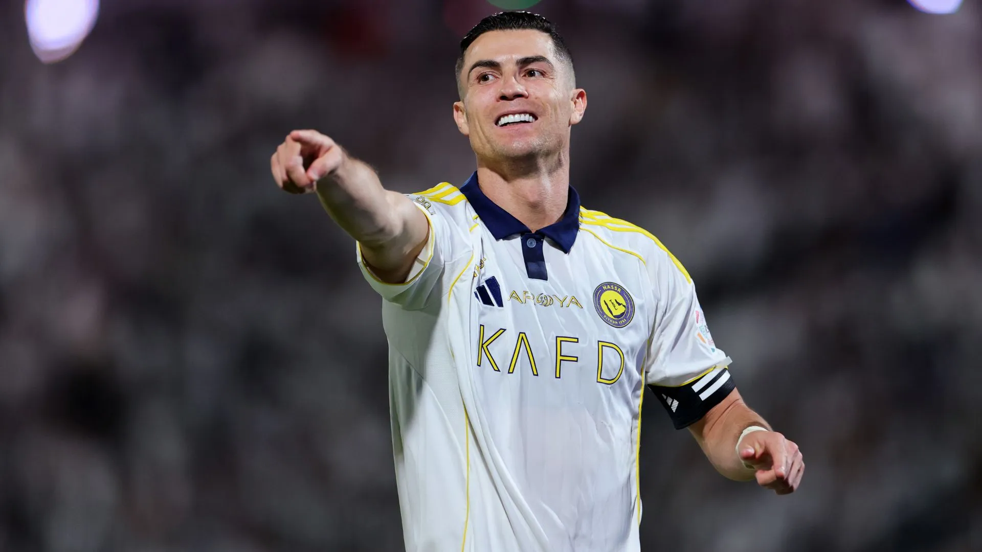Cristiano Ronaldo também pode ser campeão internacional pelo Al-Nassr (foto: Abdullah Ahmed/Getty Images)