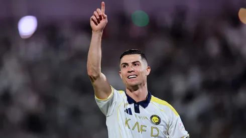 Cristiano Ronaldo comemorando pelo Al-Nassr