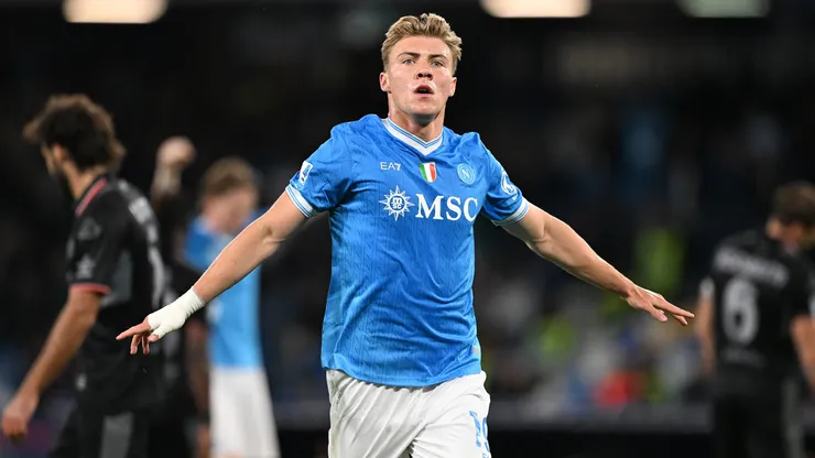 Hojlund, do Napoli (Francesco Pecoraro/Getty Images)