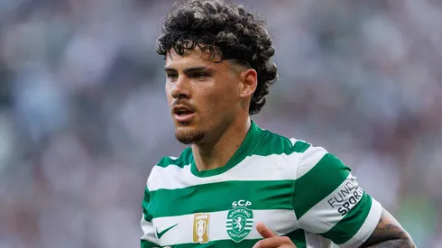 Manchester United tenta acordo por Maxi Araújo após exigência milionária do Sporting. Foto: IMAGO / Ball Raw Images