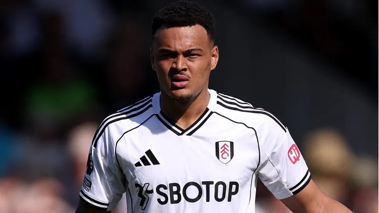 Rodrigo Muniz, atacante do Fulham. (Photo by Justin Setterfield/Getty Images)