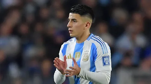 Thiago Almada, meia da Argentina. (Foto: Marcelo Endelli/Getty Images)