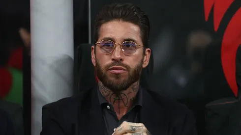 Sergio Ramos fora de campo. (Foto: Marco Luzzani/Getty Images)