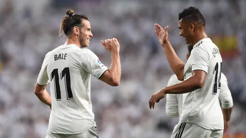Bale e Casemiro no Real Madrid (Denis Doyle/Getty Images)