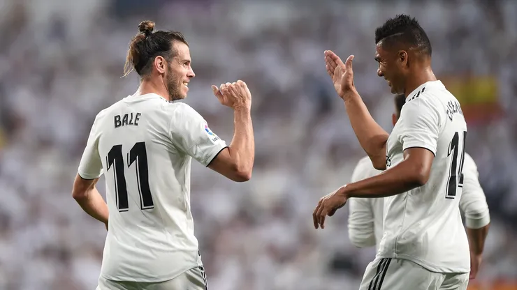 Bale e Casemiro no Real Madrid (Denis Doyle/Getty Images)