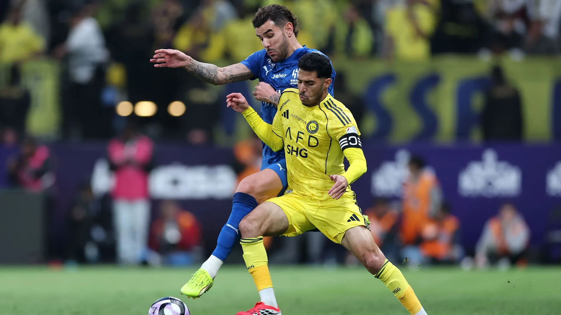 Al-Nassr x Al-Hilal (foto: Abdullah Ahmed/Getty Images)