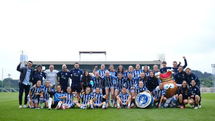 Real Sociedad vai disputar a Champions Feminina 2026/27 - Foto: Redes Sociais/Real Sociedad
