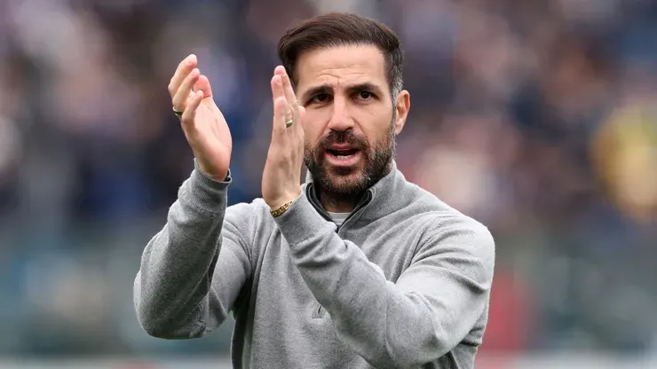 Técnico Cesc Fàbregas (Foto: Marco Luzzani/Getty Images)