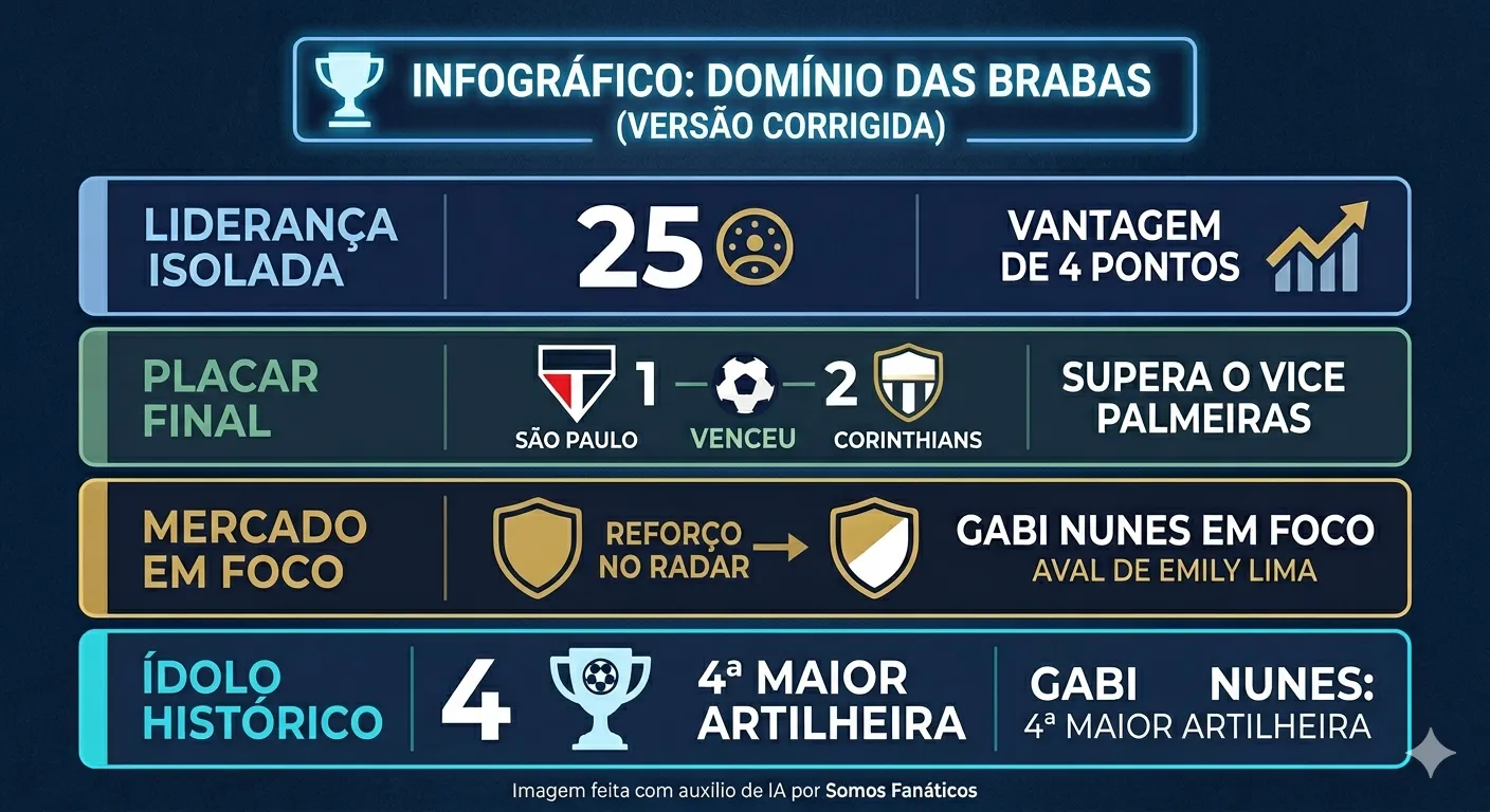 Infográfico gerado com auxílio de IA – Gemini/ChatGPT