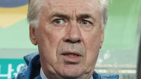 Carlo Ancelotti, treinador da Seleção Brasileira. (Photo by Chung Sung-Jun/Getty Images)