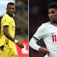 Ídolo do Manchester United sugere troca entre Rashford e Rafael Leão
