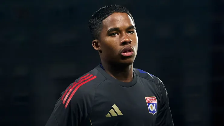 Endrick pelo Lyon. (Foto: Jose Manuel Alvarez Rey/Getty Images)