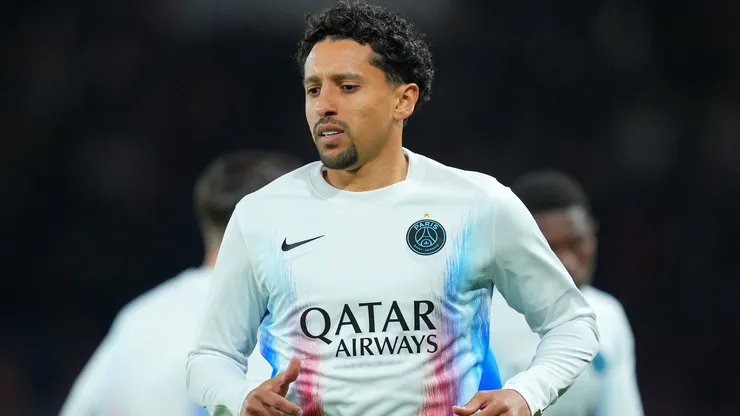 Marquinhos foi o único defensor titular do PSG relacionado contra o Lens
