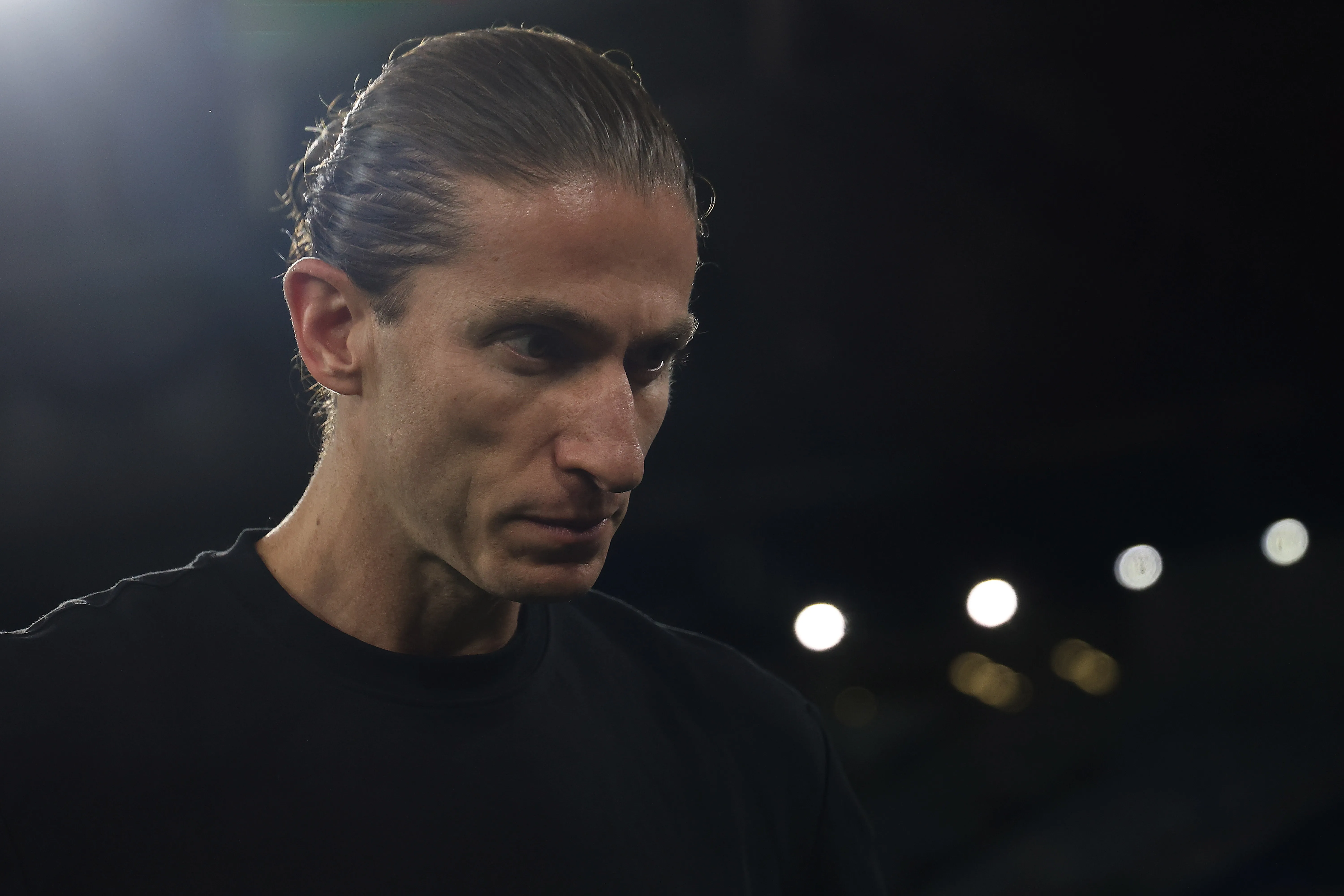 Filipe Luís nos tempos de Flamengo (Foto: Wagner Meier/Getty Images)