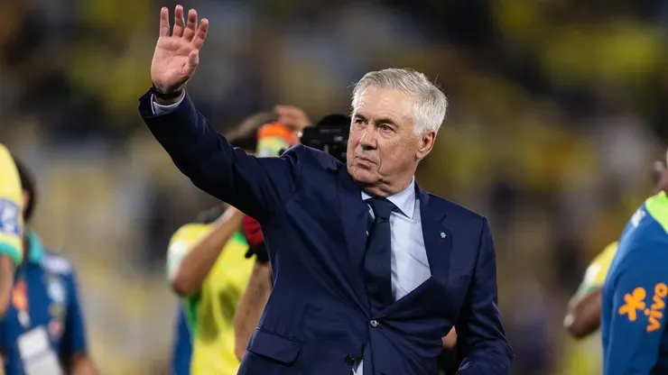 Ancelotti, técnico da Seleção Brasileira (Ruano Carneiro/Getty Images)