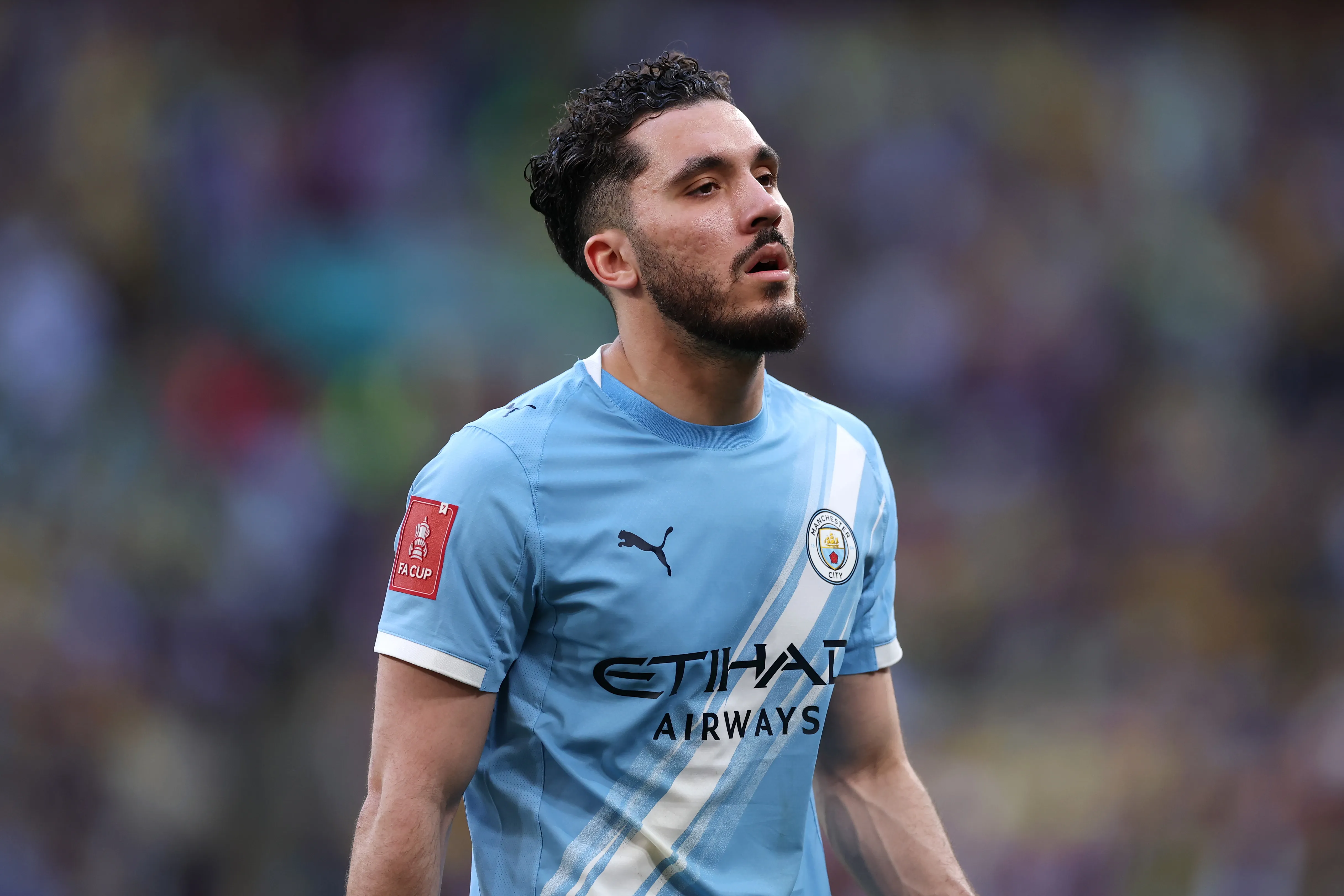 Cherki em campo pelo Manchester City (Foto: Justin Setterfield/Getty Images)