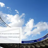 Atlético de Madrid ironiza Florentino Pérez