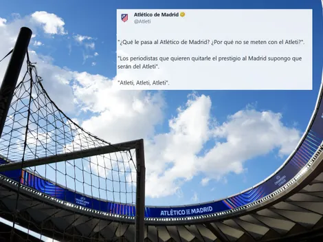 Atlético de Madrid ironiza Florentino Pérez