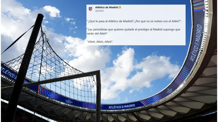 Atlético de Madrid responde entrevista de Florentino Pérez. Foto: Angel Martinez/Getty Images