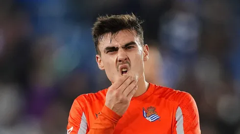 Manchester United e Chelsea disputam Ander Barrenetxea, da Sociedad. (Photo by Juan Manuel Serrano Arce/Getty Images)