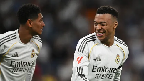 Mbappé e Bellingham no Real Madrid (Denis Doyle/Getty Images)