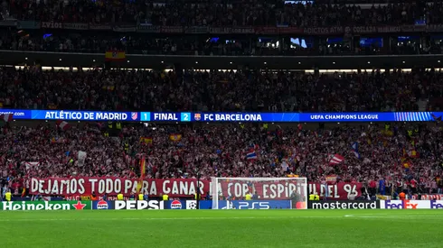 Barcelona foi punido pela UEFA após confronto contra o Atlético de Madrid. Foto: Angel Martinez/Getty Images