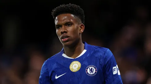 Estêvão em jogo do Chelsea