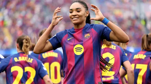 Salma Paralluelo comenta sobre a preparação do Barça para a final da Copa da Rainha - Foto: Judit Cartiel/Getty Images