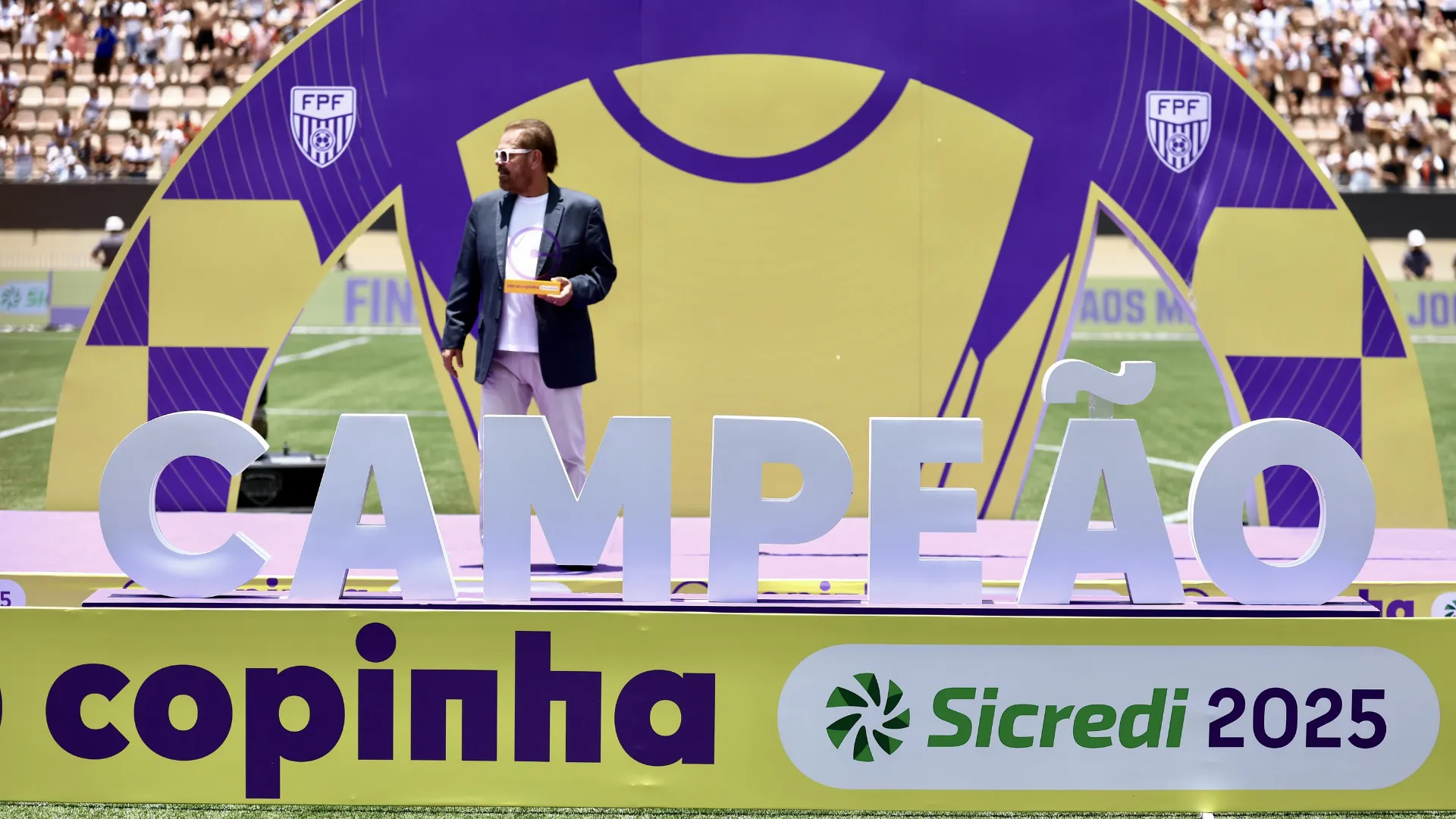 Reinaldo Carneiro Bastos na final da Copinha 2025