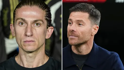 Jogadores do Chelsea querem trabalhar com Xabi Alonso. Fotos: Marcelo Endelli/Getty Imagens | Angel Martinez/Getty Imagens