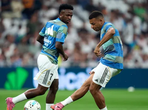 Vini Jr. titular e Mbappé no banco: escalações de Real e Oviedo