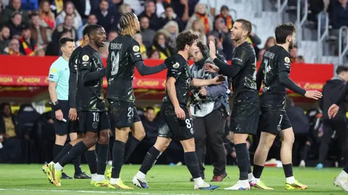 Jogadores do PSG durante a Ligue 1. Foto: IMAGO/PsnewZ
