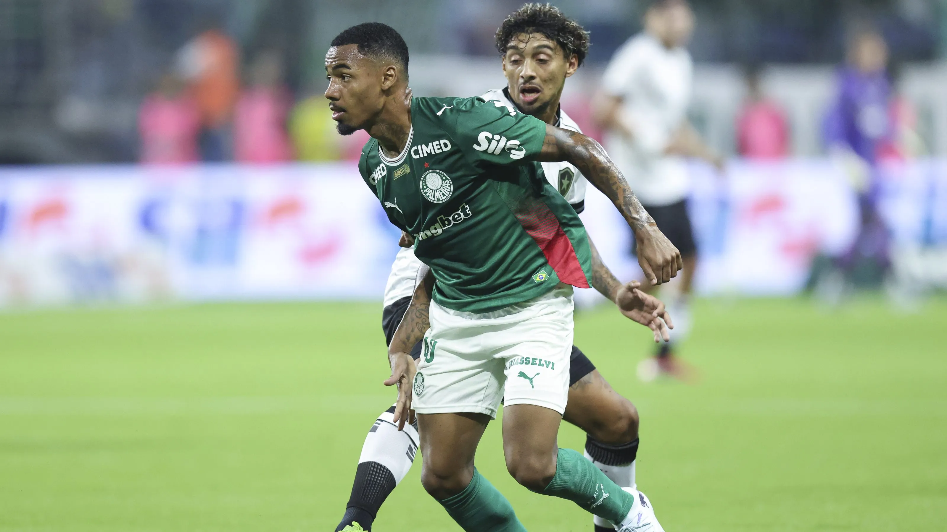 Allan em jogo do Palmeiras. Foto: Alexandre Schneider/Getty Images
