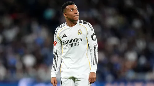 Mbappe é vaiado em jogo do Real Madrid. Foto: Angel Martinez/Getty Images
