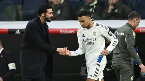 Mbappé e Arbeloa entram em rota de colisão. (Photo by Denis Doyle/Getty Images)