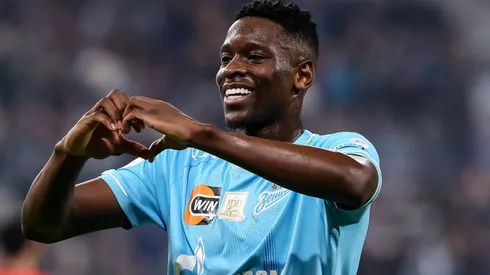Luiz Henrique em uma partida com as cores do Zenit. Foto: IMAGO / NurPhoto