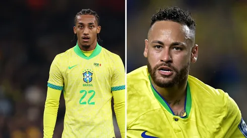 Neymar pode tirar vaga de João Pedro na Copa do Mundo. Fotos: Ryan Pierse/Getty Imagens | Pedro Vilela/Getty Imagens