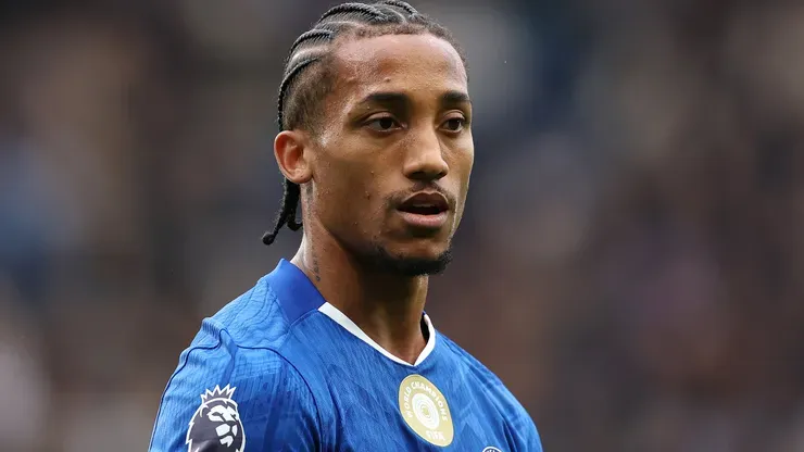 João Pedro durante uma partida pelo Chelsea. Foto: Alex Pantling/Getty Images