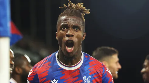 Zaha em campo pelo Crystal Palace. Foto: Eddie Keogh/Getty Images